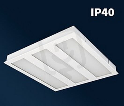 Vestavné svítidlo BARBET/3-LED-SQ-OP-M-5350-4K, IP40/IP20 VYRTYCH 050903