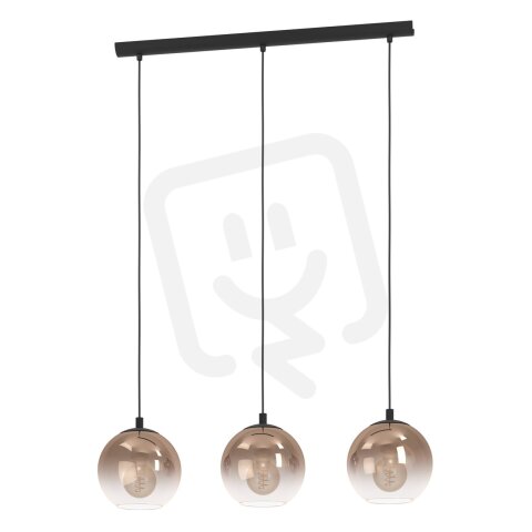 HL/3 E27 LÄNGL.SW/KUPFER-TRANS.'ARISCANI