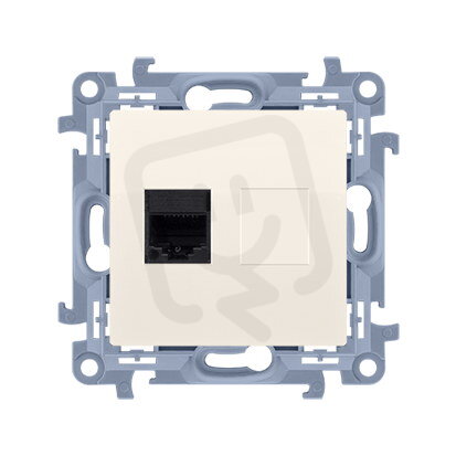 Zásuvka telefonní 1 násobná, RJ12 (příst