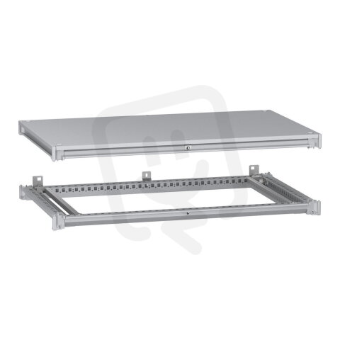 Horní a spodní rám, PanelSeT SFN, 1000x600, RAL7035 SCHNEIDER NSYSFNC106