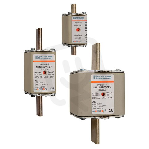 Rychlé pojistky 00 160A SCHNEIDER DF400160