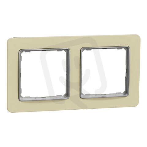 Rámeček dvojnásobný, Pískovec,Sedna Design/Elements SCHNEIDER SDD392802