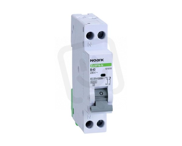Instalační jistič NOARK 101605 EX9PN-N 1 modul, 6 kA, char. B, 10 A, 1+Npól