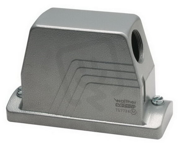 Pouzdro B 24 v: 100mm se šroubovým zajištěním, 1xM40, boční WALTHER 717824OVEM