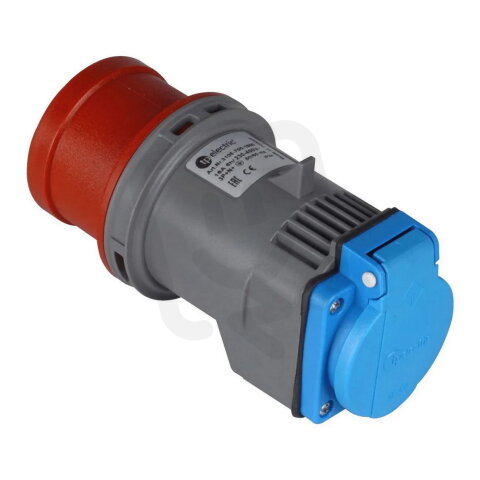 5x16A / IP 44 - Adaptér z vidlice 5x16 A