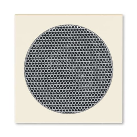 Kryt pro reproduktor s kulatou mřížkou 5016H-A00075 17 slonová kost Levit ABB