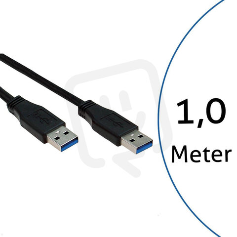 Bachman 918.081 Kabel USB 3.0 A/A 1,0m, černý