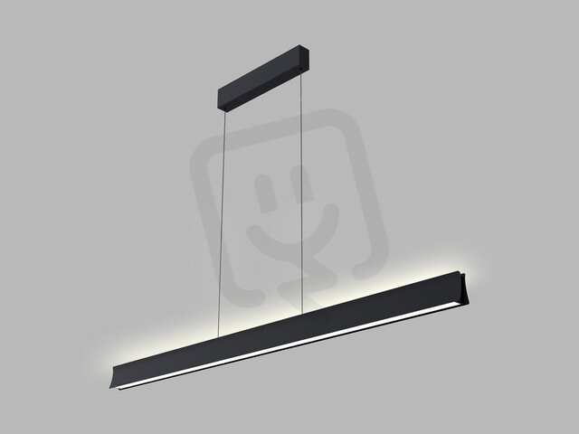 Závěsné svítidlo HELA P/N-Z, B DALI/PUSH 39W 3000K UGR černá LED2 3580133D