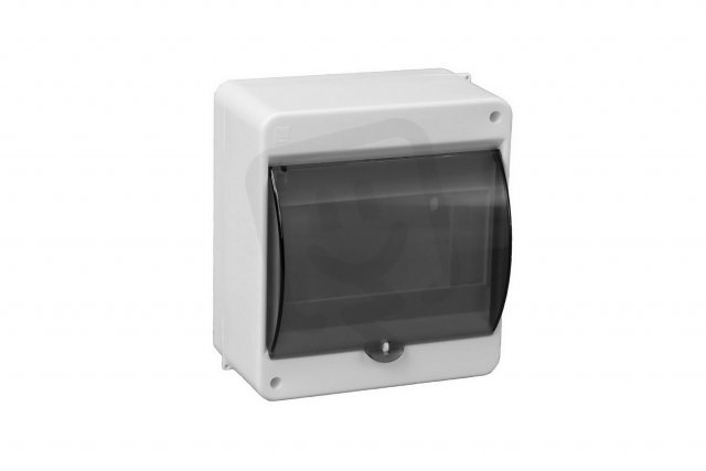 Skříň S-6 nástěnná, kouřové dvířka, N+PE