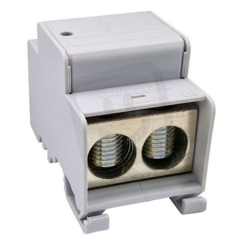 Distribuční blok DTB 2x120/2x120 šedý ELEKTRO BEČOV UB2120.21