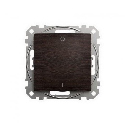 Sedna D/E Spínač dvoupólový ř.2, Wenge SCHNEIDER SDD181102