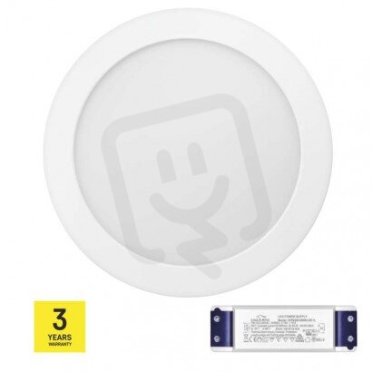 Set: LED PANEL PŘ.KR 18W IP20 WW B+triak