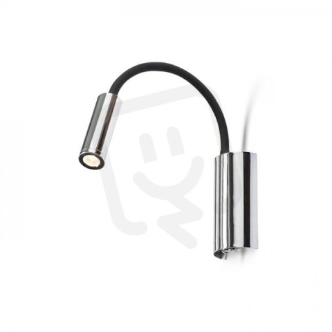 SHOW nástěnná černá chrom 230V LED 3W 3000K RENDL R12897
