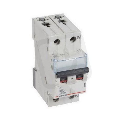 TX3 JISTIČ, 1+N PÓLOVÝ, CHAR. B, 63A 6000A LEGRAND 403378