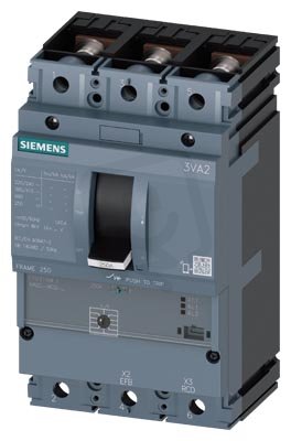 Jistič 200A 200kA/415V, Ii (3÷15)x In, 3P přední přívod
