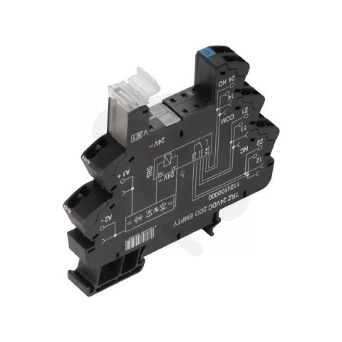 Reléový kontakt samice TRZ 230VAC RC 2CO EMPTY WEIDMÜLLER 1124180000