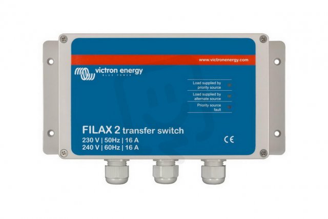 Přepínač napájení Filax-2 230V/50Hz-240V/60Hz
