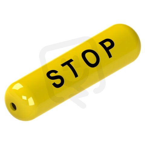 Signální indikátor na lanko, popis ''STOP'' PIZZATO VFAF-IF1GR03