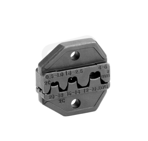 Lisovací čelisti na konektory 0,5 - 6 mm2 (1 pár) CIMCO 102002