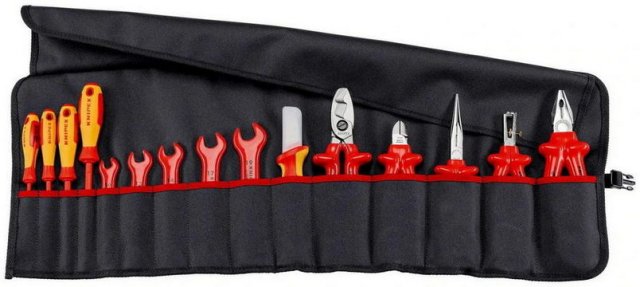 KNIPEX 989913 sada izolovaného nářadí do 1000V, 15 dílů KN 98 99 13