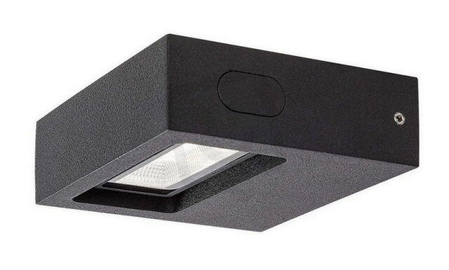 GANGES LED 7W IP65 matná černá RABALUX 7052