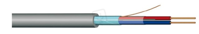 Kabel J-Y(St)Y 2x2x0,8 šedá (JYSTY) (PREKL1000)