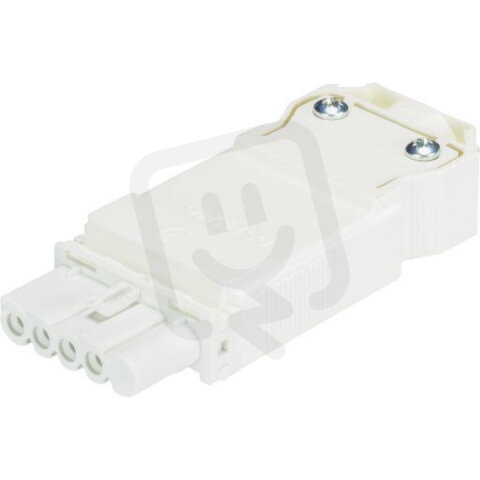 zásuvka na kabel, 4-pól, gesis mini, barva bílá WIELAND 91.941.4053.0