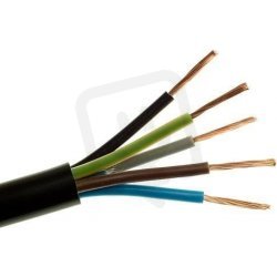 Silový vodič H05RR-F 5G2,5 (CGSG) (5x2,5) (KRUH100)