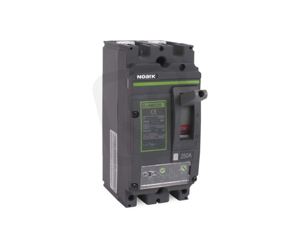 Kompaktní jistič NOARK 114061 EX9M2H TM velikost M2, 100kA, 225A, 2P