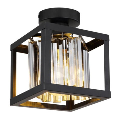 Stropní svítidlo MATHILDE černá 1x E27 40W 230V GLOBO 15697D
