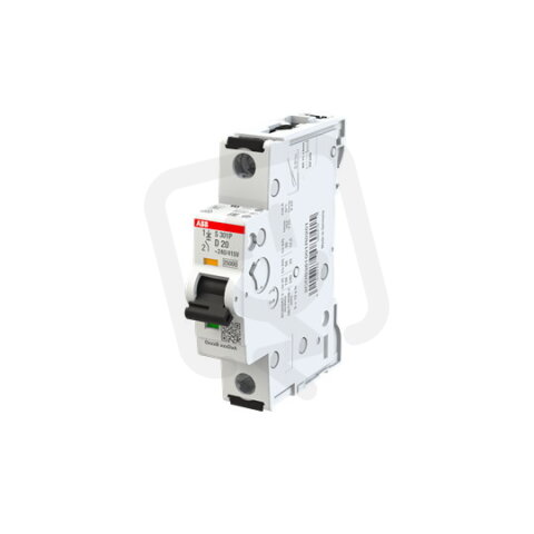 S301P-D20 1 fázový jistič 20 A char. D 25kA ABB 2CDS381001R0201