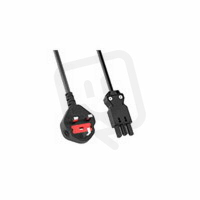 Bachman 375.069 Napájecí kabel 3,0m H05VV-F3G1,5mm2 1xUK, GST18i3, černý