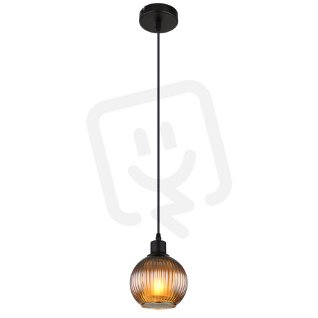 Závěsné svítidlo ZUMBA černá 1x25W E27 IP20 GLOBO 15638P