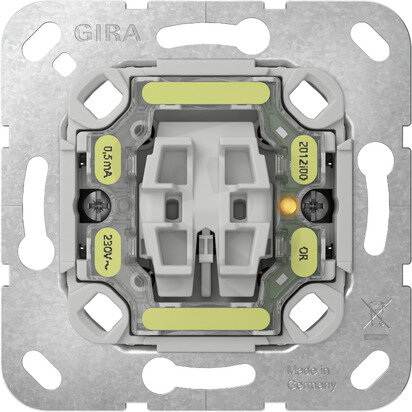 Kolébkový spínač řídicí přepínač vložka GIRA 311600