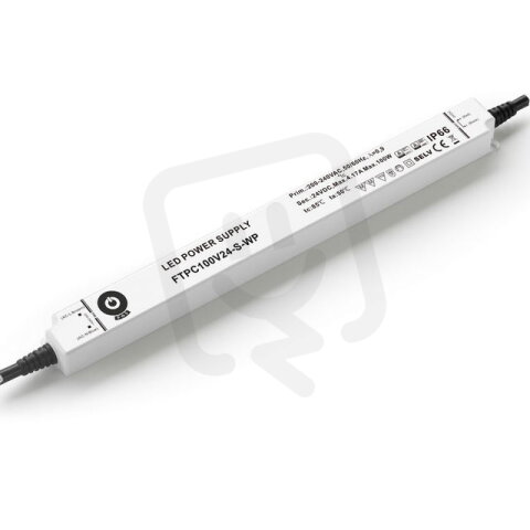 Napěťový zdroj SLIM IP66, 100W, 24V ALUMIA FTPC100V24-S-WP