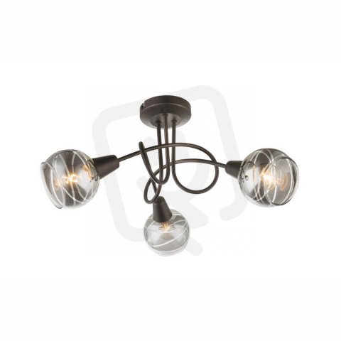 Stropní svítidlo ISLA bronz 3xE14 LED 4W 230V, 324lm, 3000K GLOBO 54347-3