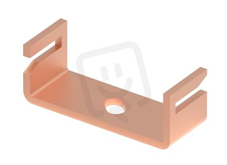 Držák pásky 50x4mm otočný, páska 50x4mm, materiál Cu GROMTOR 282214