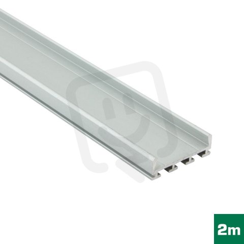 FKU29-2M-EL AL profil FKU29 D24 pro LED, bez plexi, 2m, elox FK TECHNICS 4738354