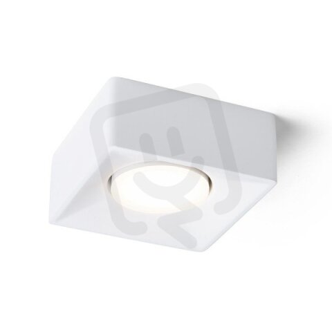 FRAM SQ přisazená sádrová 230V LED GX53 7W RENDL R14165