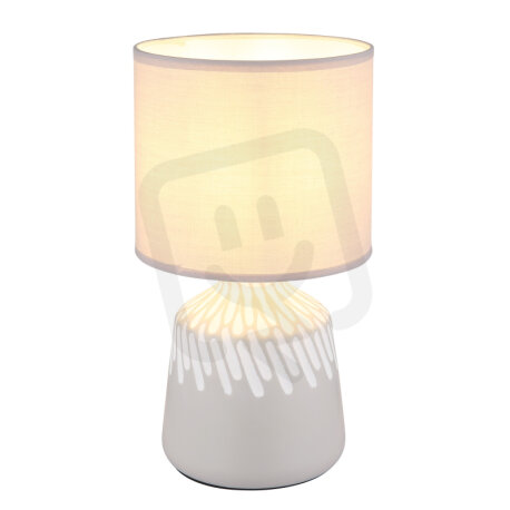 Stolní lampa RELA bílá matná 1x40W E14  GLOBO 21733AS