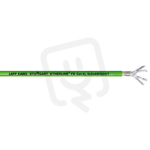 Ethernetový kabel ETHERLINE FD CAT.6A 4X2X24/7AWG LAPP 2170485