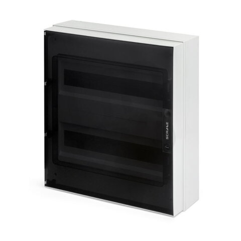 Násténná přístrojová skříň IKONA IP66-36 DIN 424x460x140mm SCAME 679.2036.4