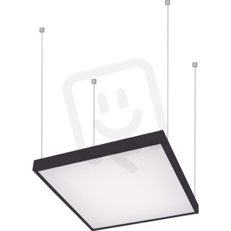 Závěsné svítidlo Quatro panel S 550x550 závěs černá 66W IP20 LED 4000K