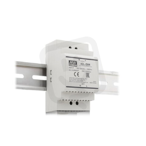 Ochrana proudových nárazů na DIN 28A MEAN WELL ICL-28R