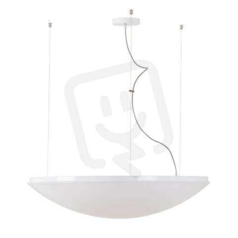 Závěsné svítidlo s plastovým stínidlem OSMONT TITAN L5 6x13W IP40 E27 bílá