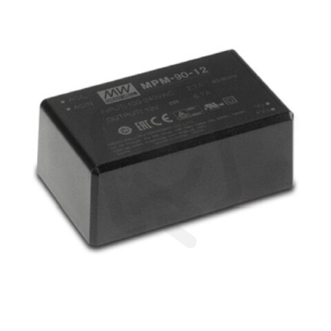 Spínaný zdroj Medical 90W 48V 1880mA MEAN WELL MPM-90-48