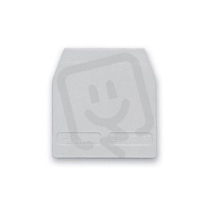 Koncová přepážka pro svorku CBC.35 šedá MOREK CB351GR