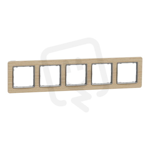 Rámeček pětinásobný Bříza,Sedna Design/Elements SCHNEIDER SDD380805U