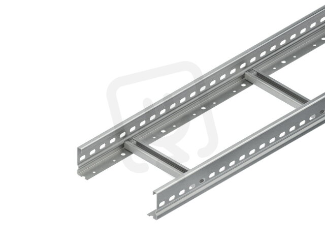 Kabelový žebřík, 60x200x3000 mm, t=1,5 mm, děrované bočnice NIEDAX KL 60.203/3 F