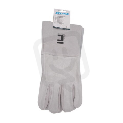 Rukavice svářečské Merlin/MEKY velikost 10'' (blistr) XTLINE JA116017-11B